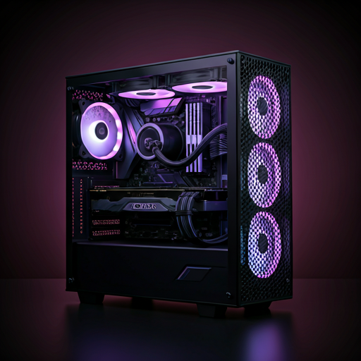 PC Gamer con componentes RGB de última generación